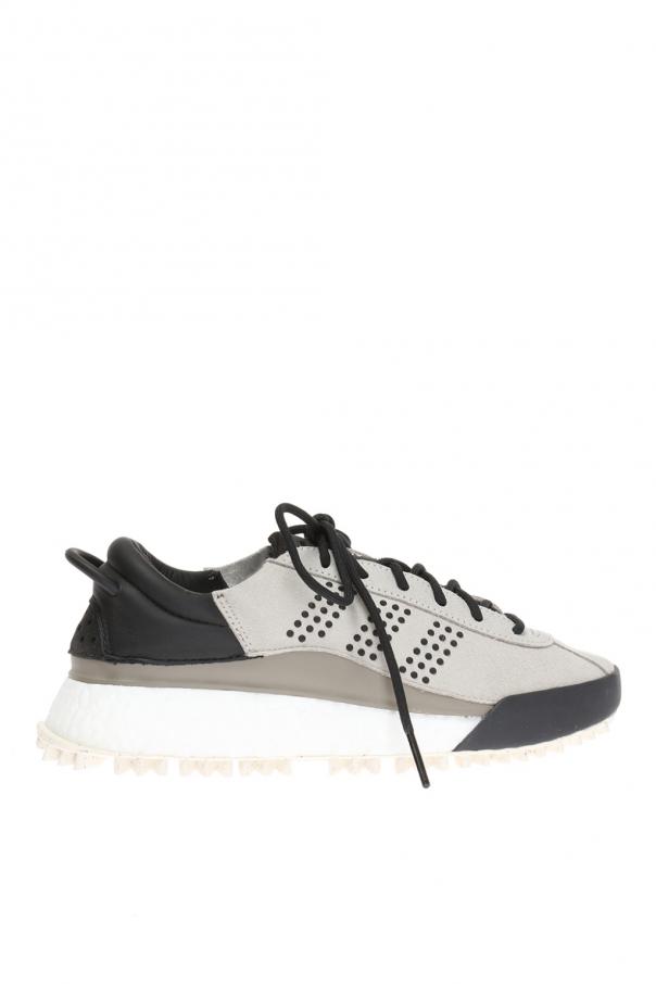 Adidas originals by alexander wang clearance hike suede y leather sneakers